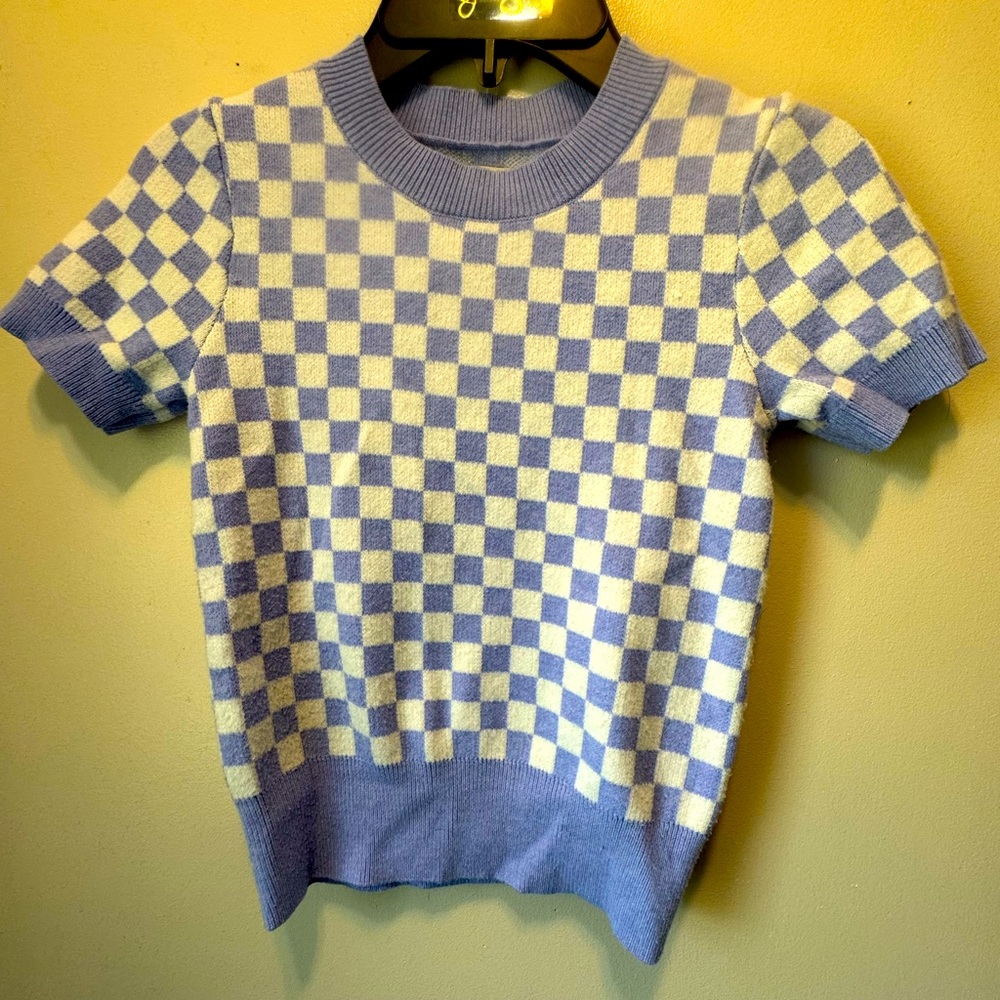 Nik & Leksi fun short sleeved Sweater size 7/8